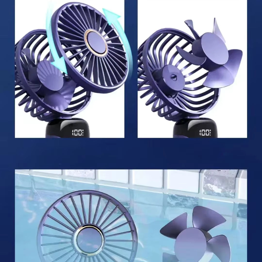 Airlio™ Ventilateur Portable Rechargeable